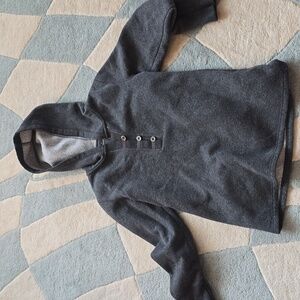 North River Gray Hooded Pullover